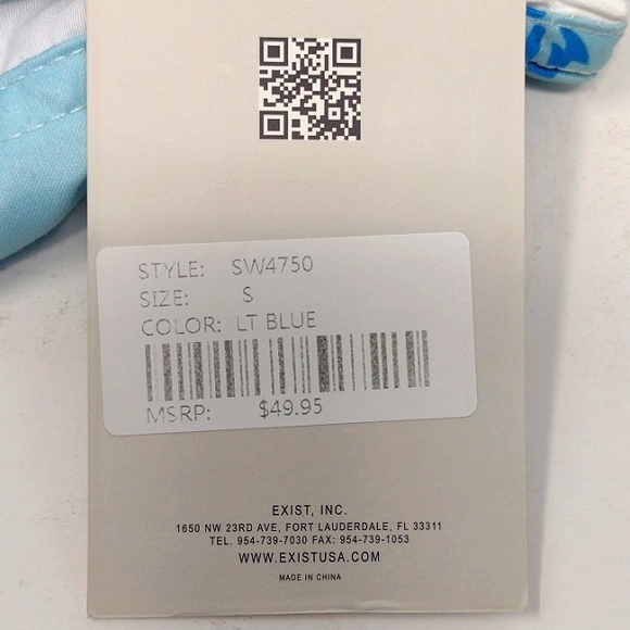 Spicy Tuna Men's Cargo Swim Trunk - Picture 7 of 9